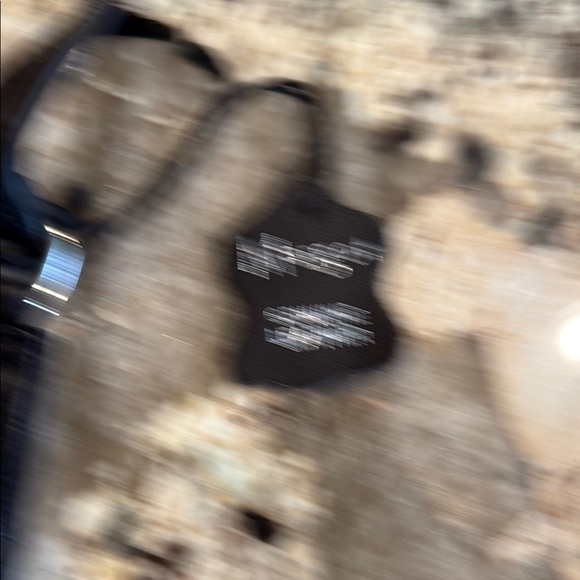 Margot Black Messenger Bag with Adjustable Straps - Picture 3 of 4